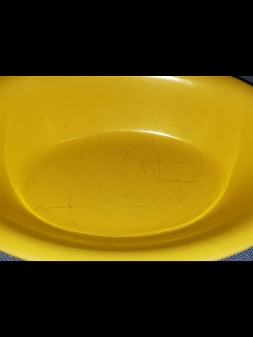 Set Of Three (3) Mid-Century Yellow Fransiscan Oval Serving Bowls
